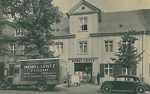 Waldemar Krüger als Schwiegersohn von Möbel-Lentz, ca. 1935